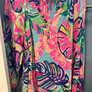 Lilly Pulitzer Blouse Size XL